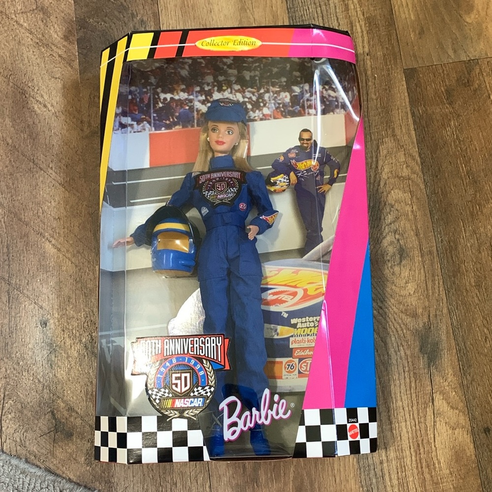 50th anniversary nascar Barbie